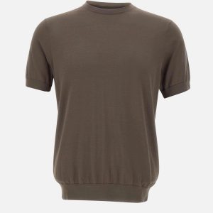 Maglia in cotone a maniche corte