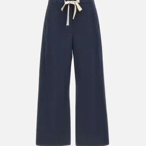 Pantalone in cotone con coulisse