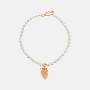 "Strawberry Necklace"