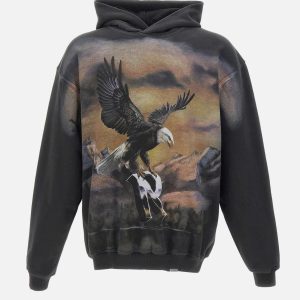 "Chrome light hoodie"