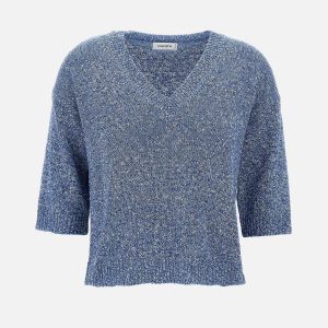 Maglia in cotone e viscosa