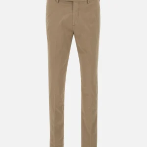 Pantaloni "Dvr3" in cotone e seta