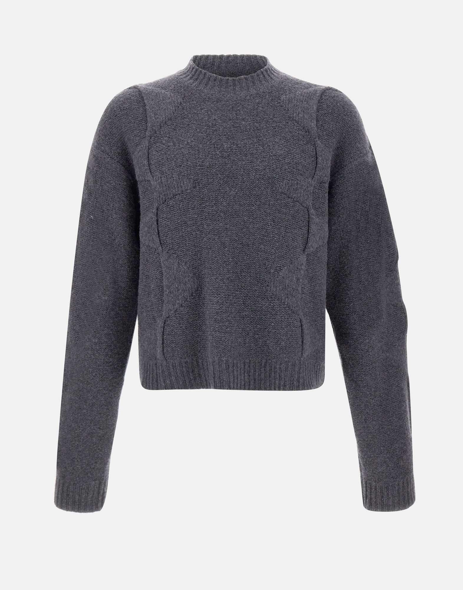 Maglia "Cropped Spiral Knit"