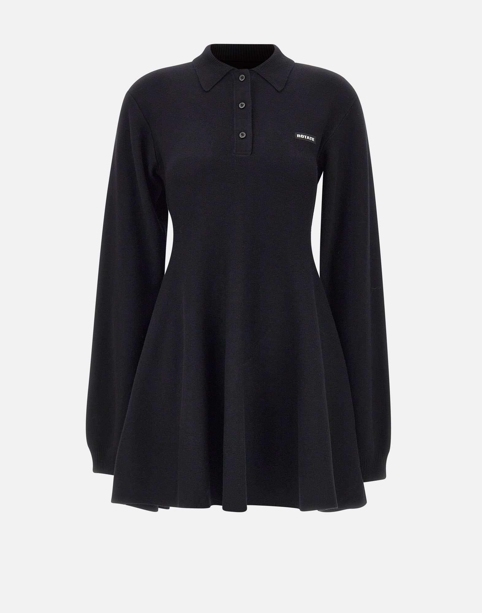 "Slinky Knit Polo Dress" - immagine 2