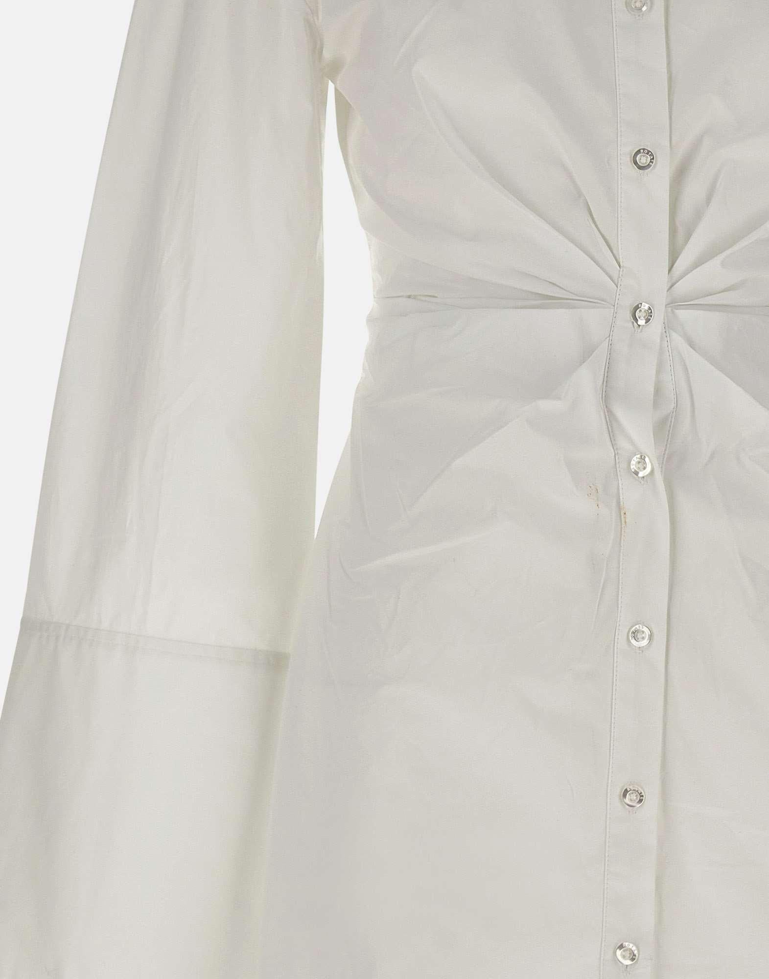 Abito camicia con arricciatura - immagine 6